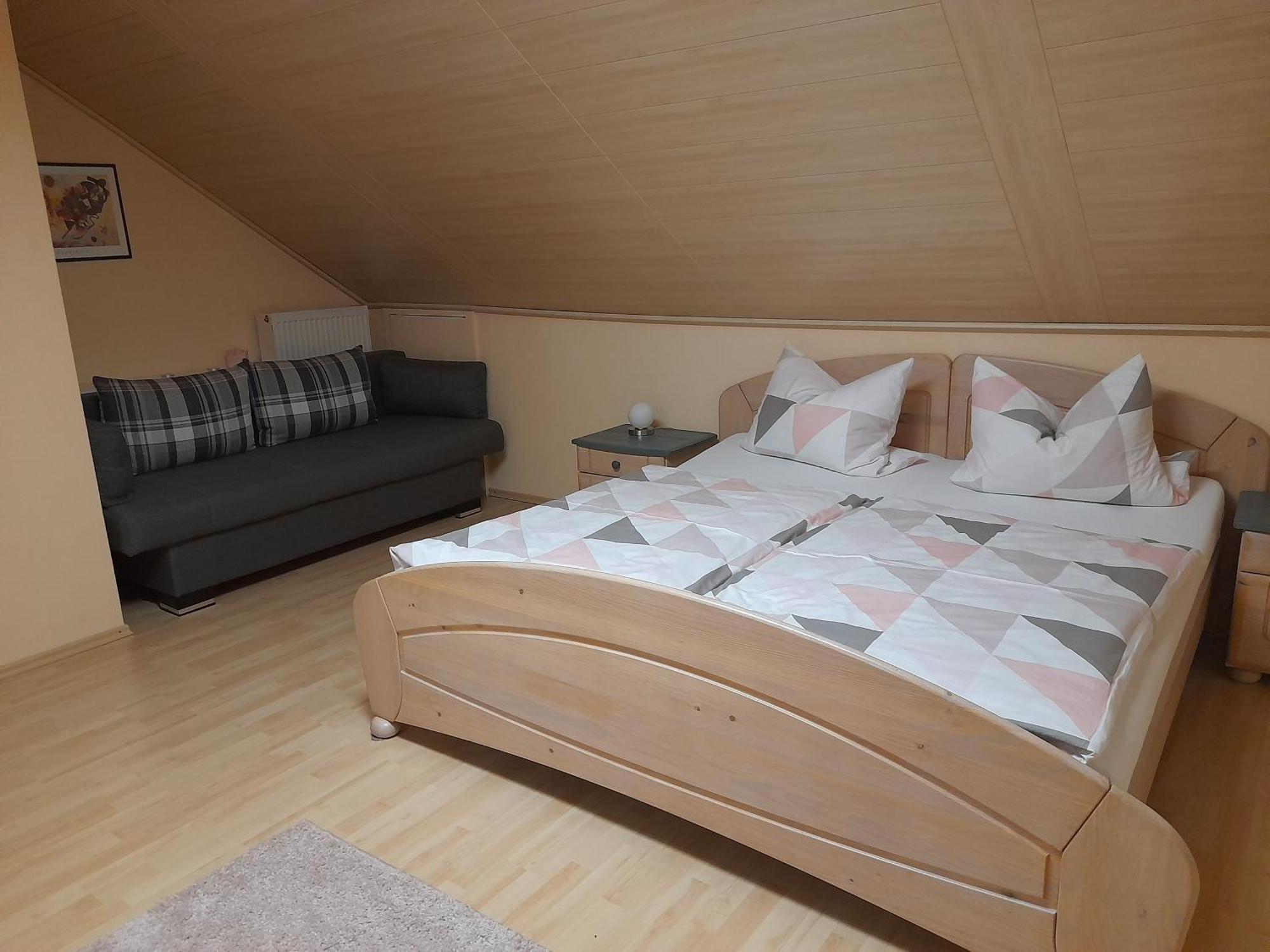 Appartement Haus Rossner à Nemmersdorf Extérieur photo
